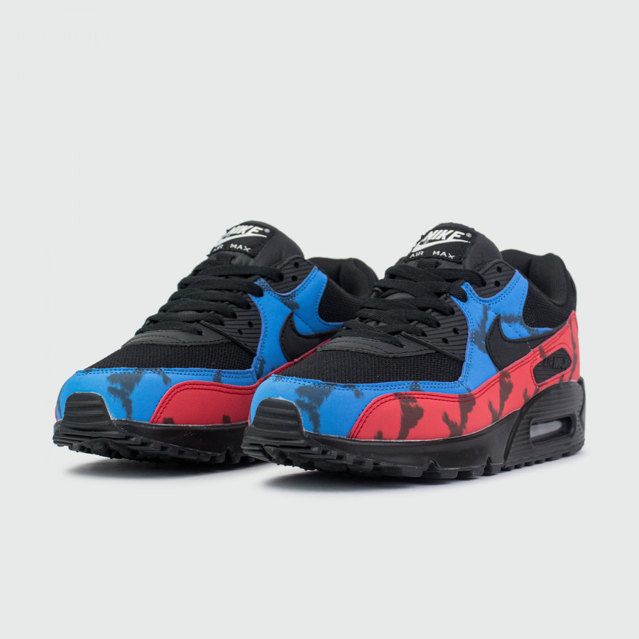 кроссовки Nike Air Max 90 Black / Tie-Dye