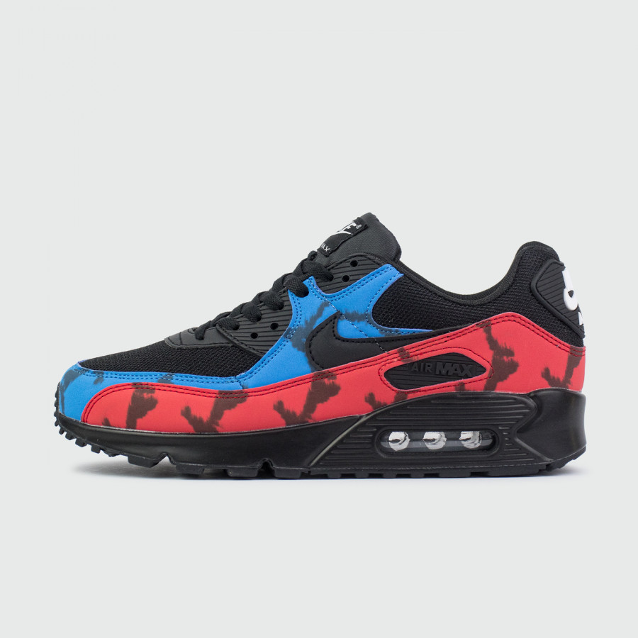 кроссовки Nike Air Max 90 Black / Tie-Dye