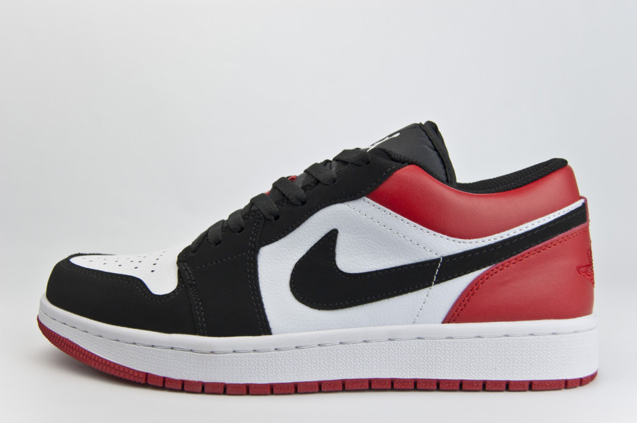кроссовки Nike Air Jordan 1 Low Black Toe