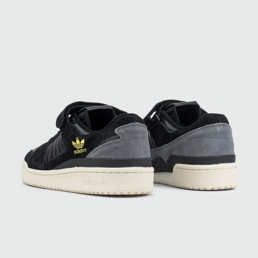 кроссовки Adidas Forum Low Black / White new