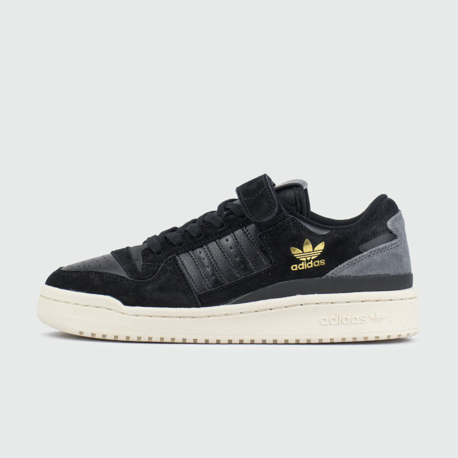 кроссовки Adidas Forum Low Black / White new