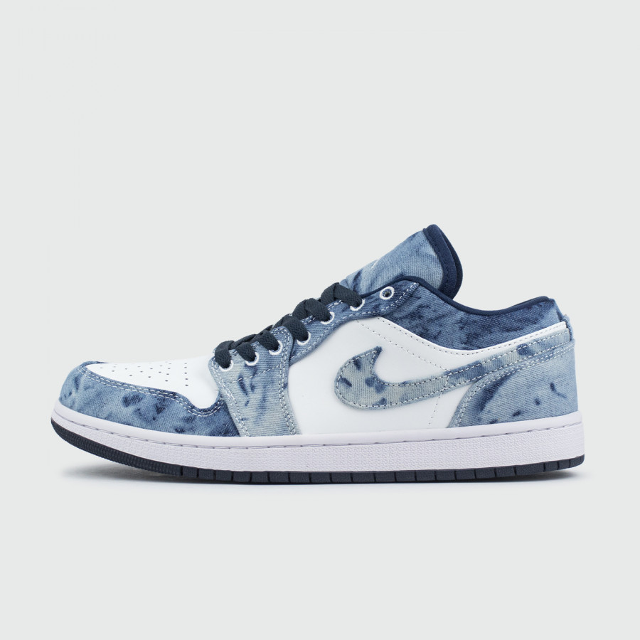кроссовки Nike Air Jordan 1 Low Washed Denim