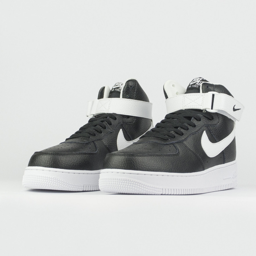 кроссовки Nike Air Force 1 Mid Black / White