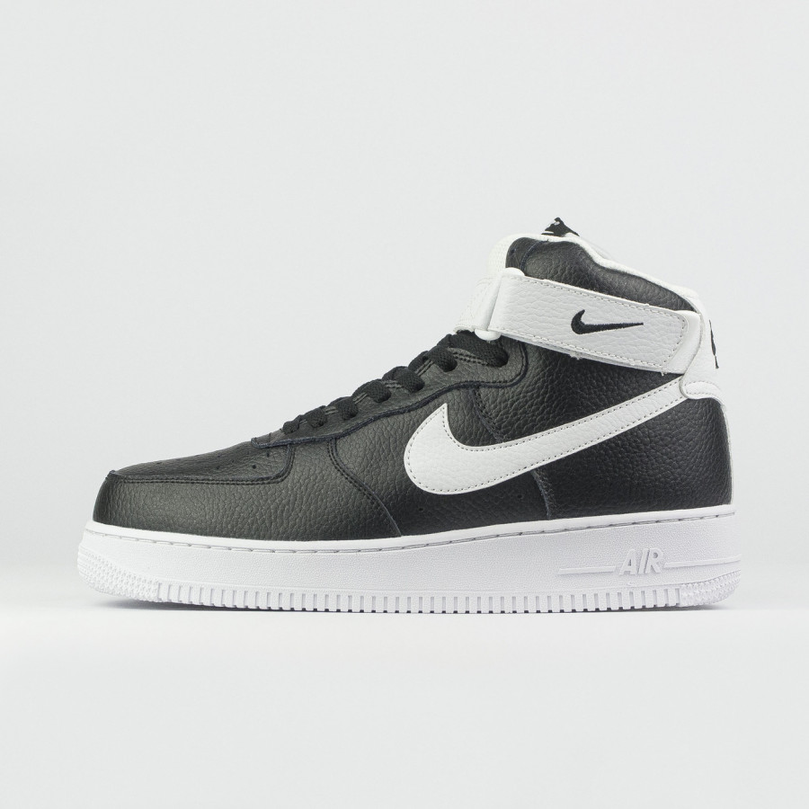 кроссовки Nike Air Force 1 Mid Black / White