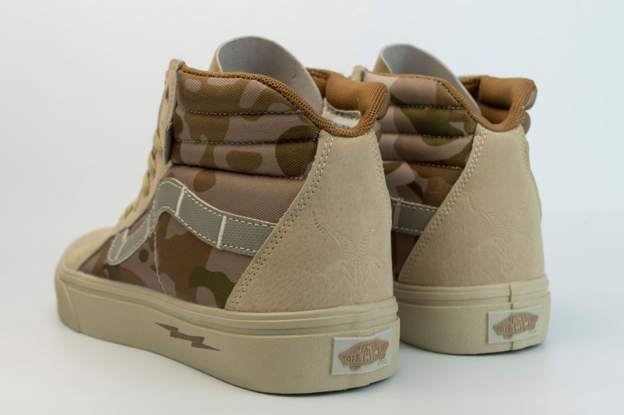 Кеды Vans SK8-Hi Camo Green