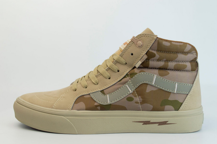 Кеды Vans SK8-Hi Camo Green