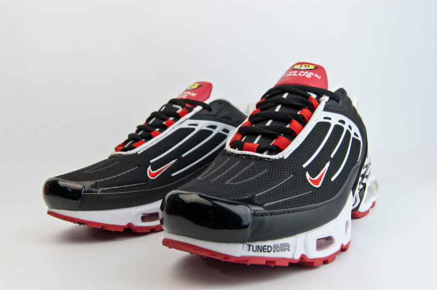 кроссовки Nike Air Max Plus 3 Tn Black / Red / White