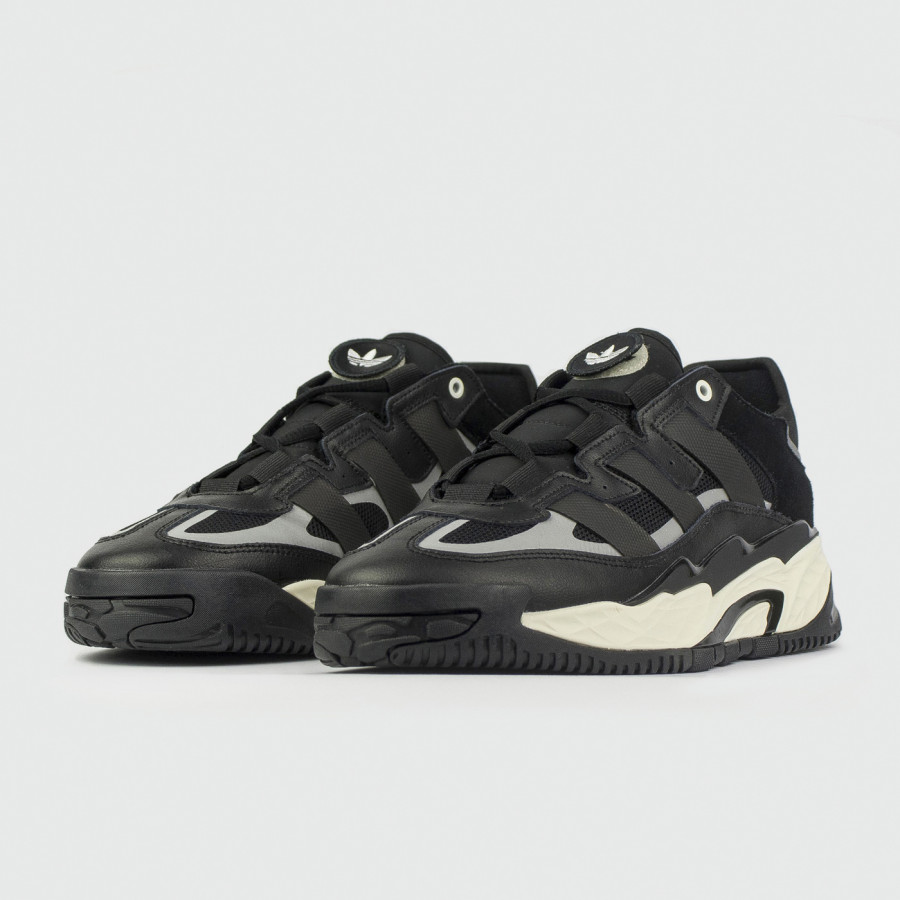 кроссовки Adidas Niteball Black / White new