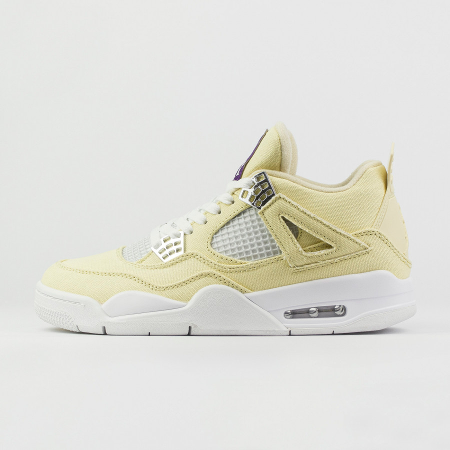 кроссовки Nike Air Jordan 4 Canvas Cream