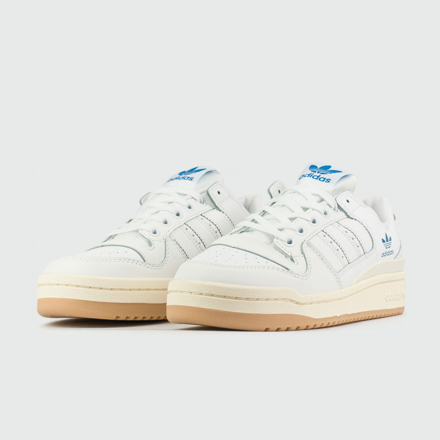 кроссовки Adidas Forum Low White / Gum