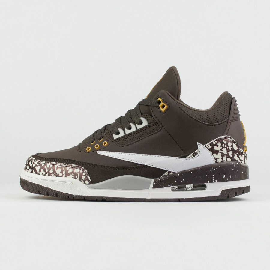кроссовки Nike Air Jordan 3 x TS Antique Brass