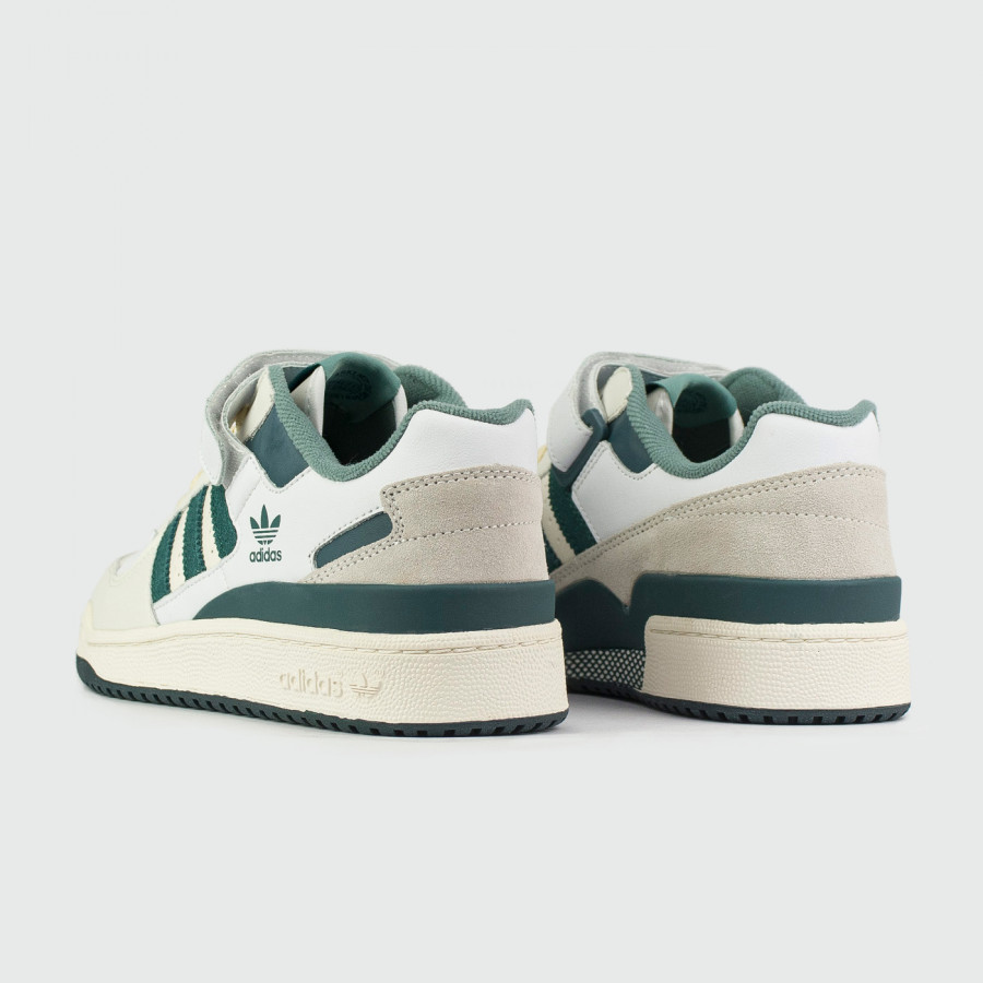 кроссовки Adidas Forum Low White / Green