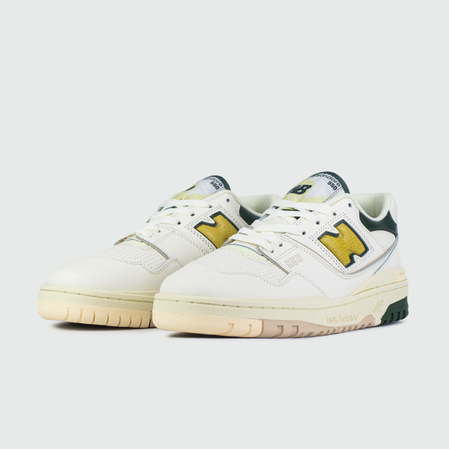 кроссовки New Balance 550 White Green