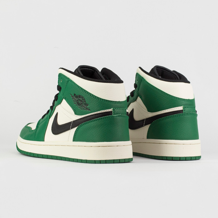 кроссовки Nike Air Jordan 1 Wmns Green / White