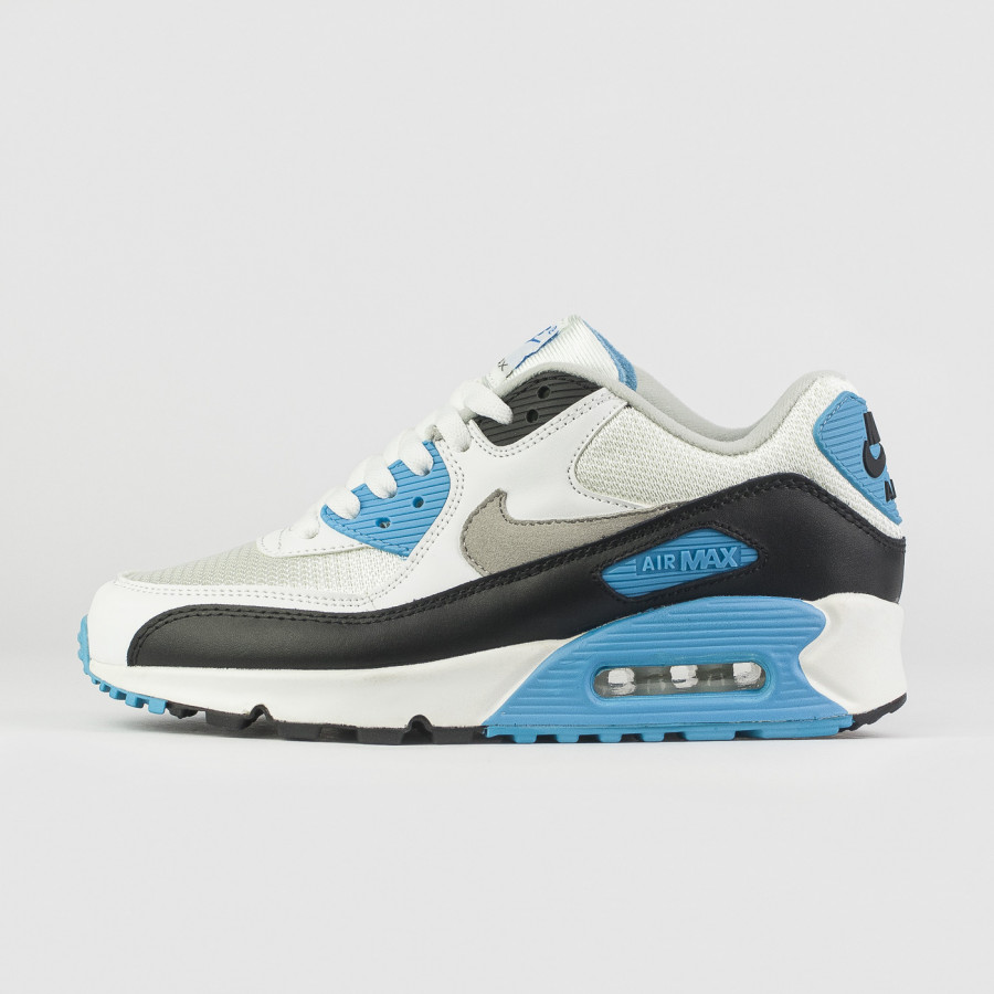 кроссовки Nike Air Max 90 White Blue / Black