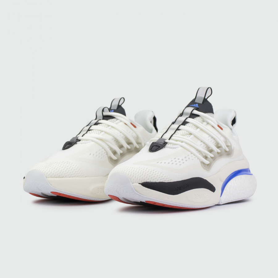 кроссовки Adidas Alphaboost V1 Wmns White Blue
