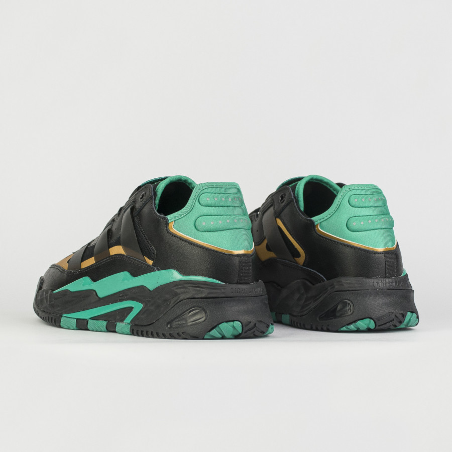 кроссовки Adidas Niteball Black / Green Ftwr. new