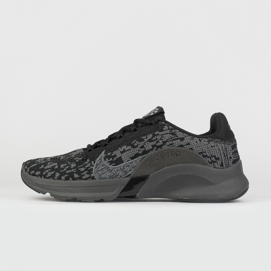 кроссовки Nike Superrep Go 3 Nn Fk Black Grey