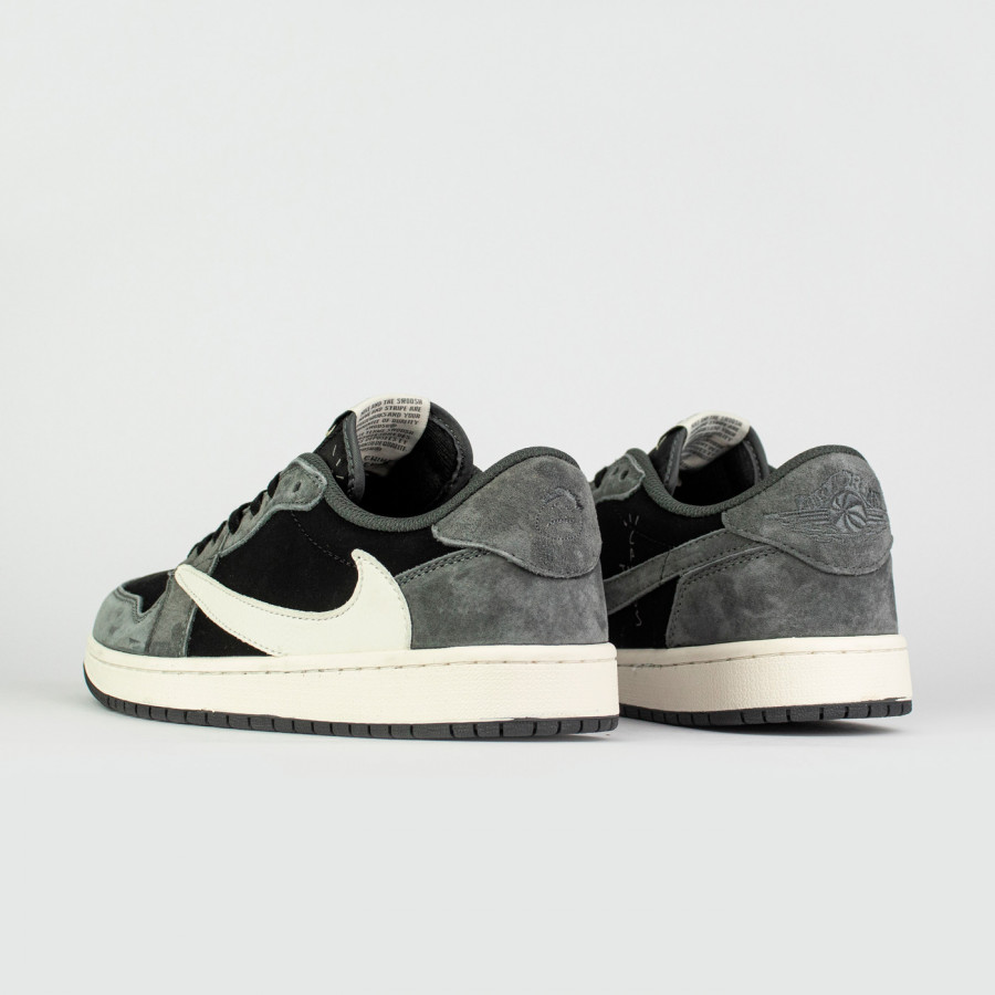 кроссовки Air Jordan 1 Low x Travis Scott Dark Grey