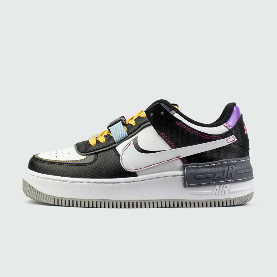 кроссовки Nike Air Force 1 Wmns Shadow Black / White