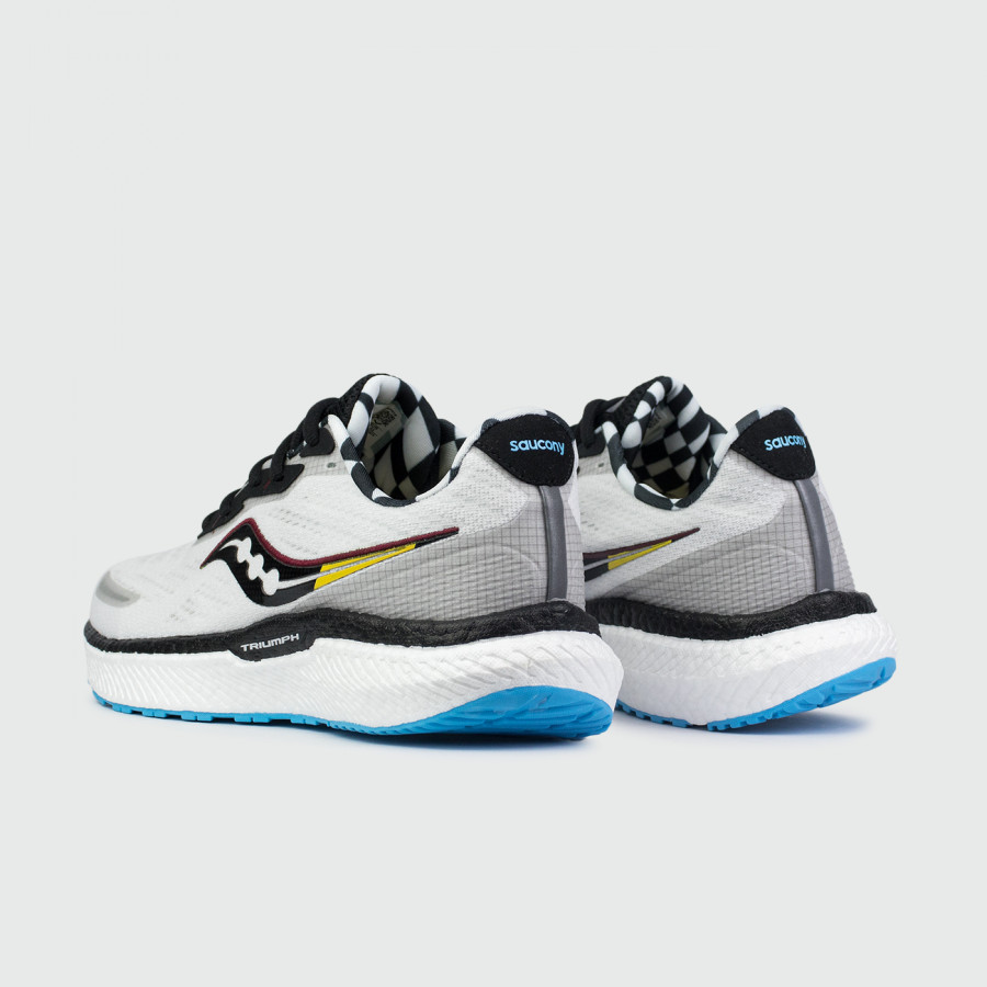 кроссовки Saucony Triumph 19 White Blue Ftwr.