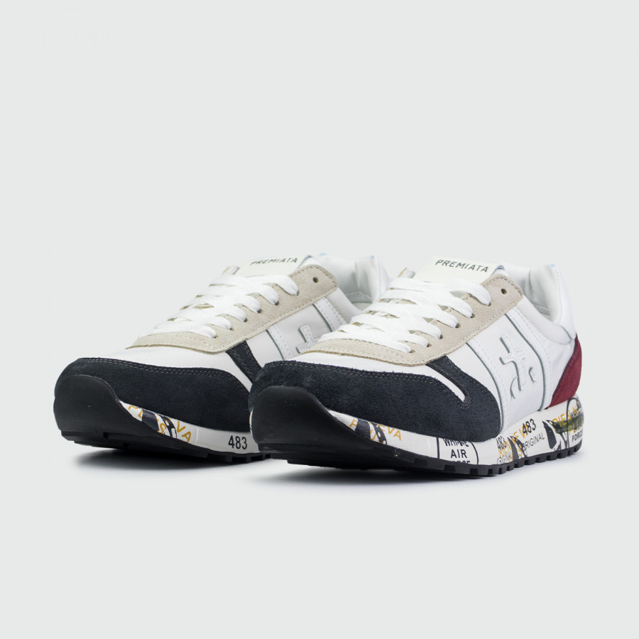 кроссовки Premiata Lander White Blue