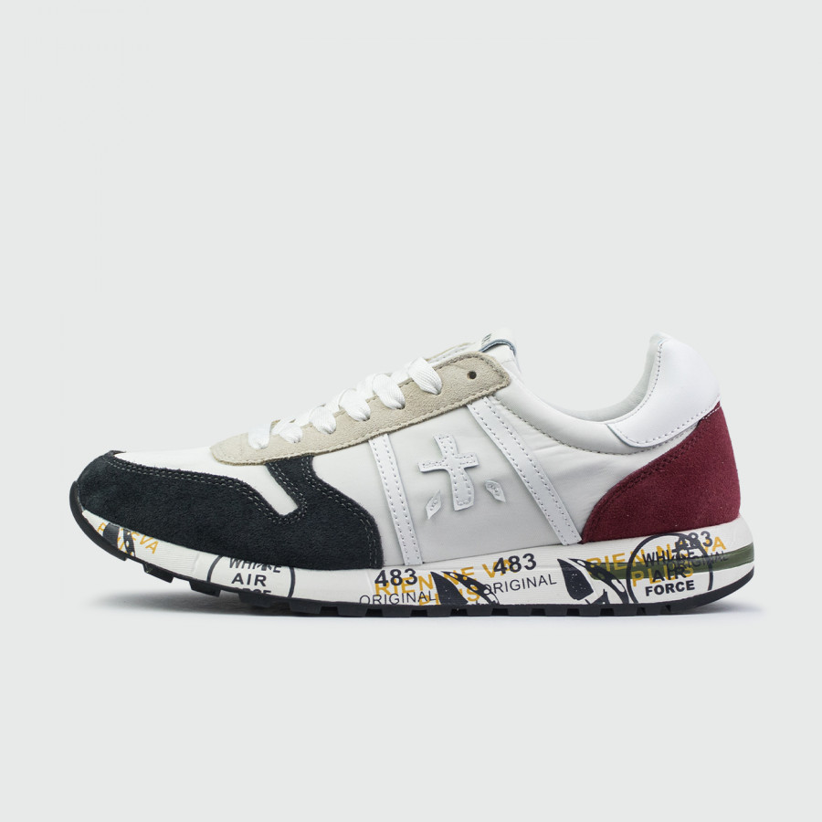 кроссовки Premiata Lander White Blue