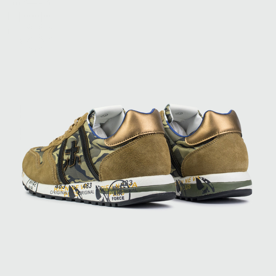 кроссовки Premiata Lander Brown Grey
