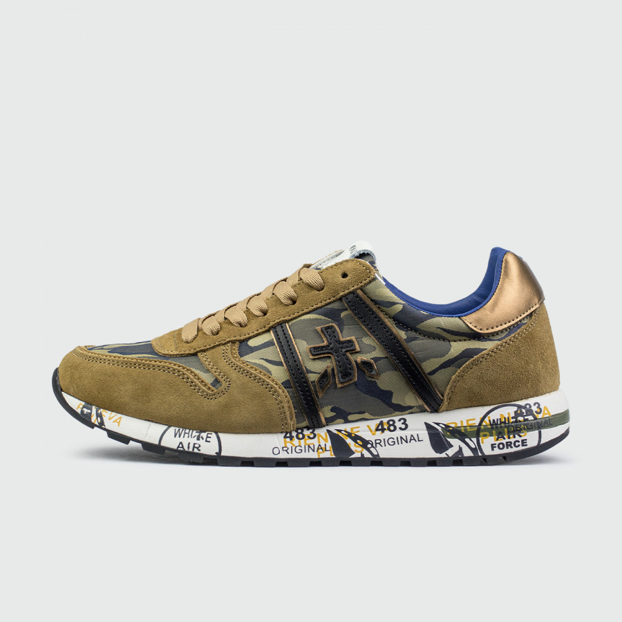кроссовки Premiata Lander Brown Grey