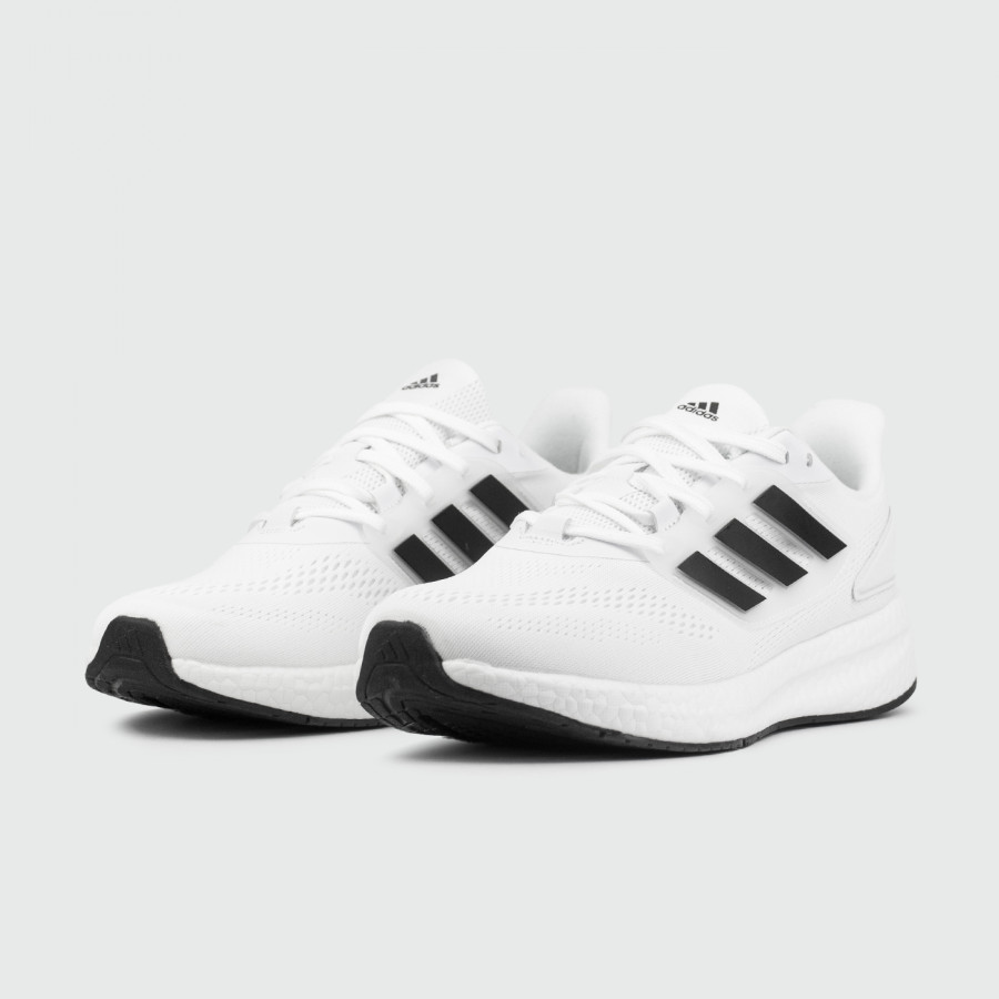 кроссовки Adidas Pureboost 22 White Black Str.
