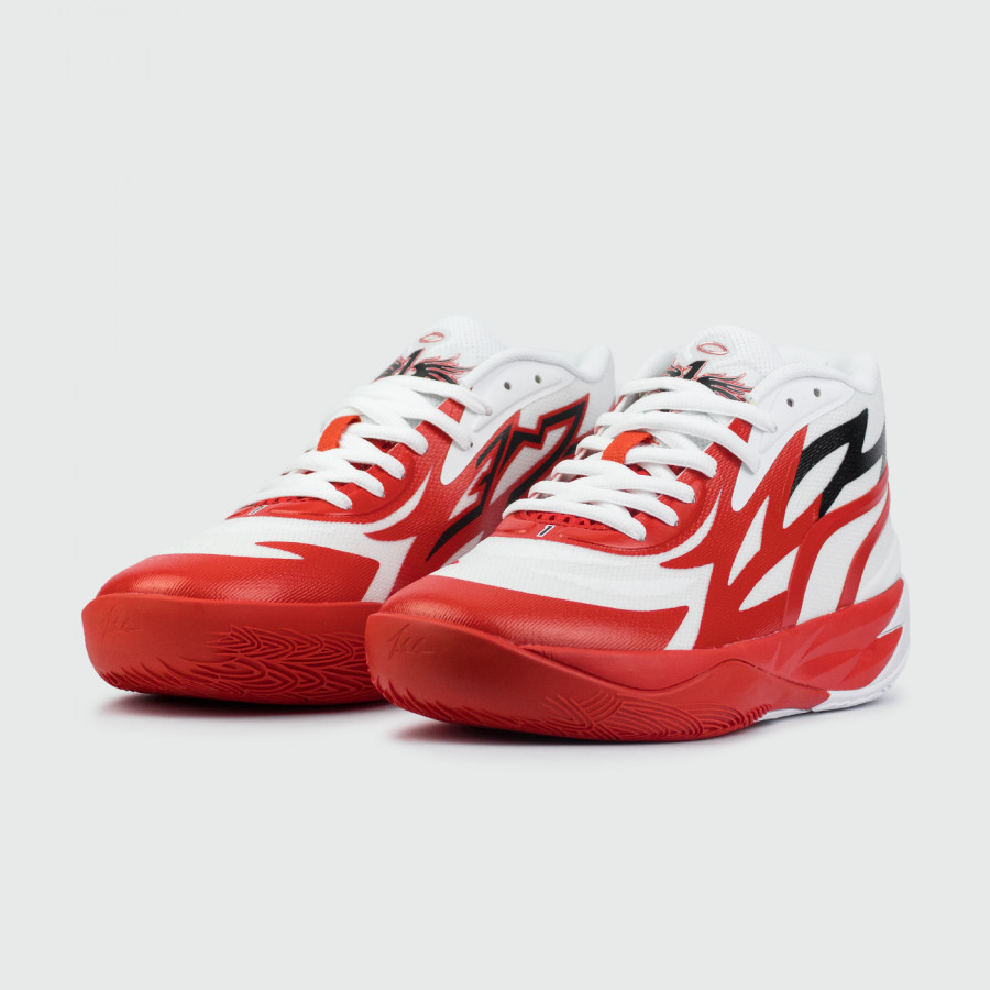 кроссовки Puma MB.02 White / Red