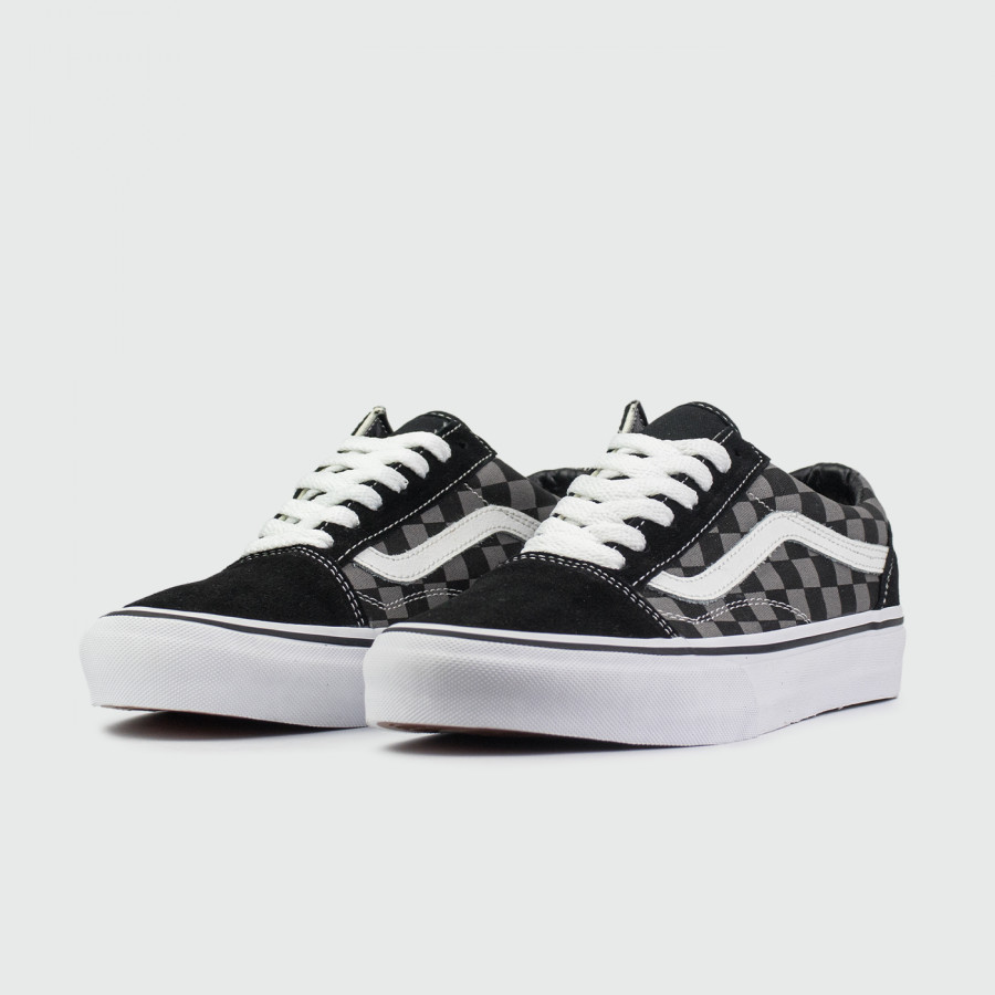 кеды Vans Old Skool Black Chess / White