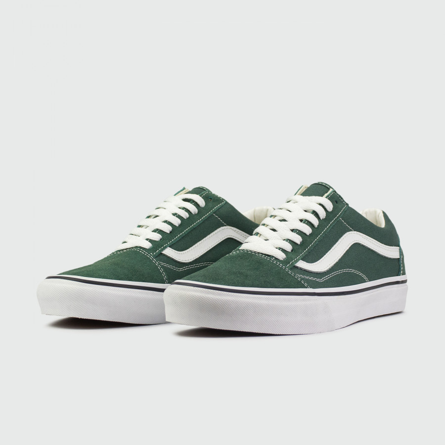 кеды Vans Old Skool Green / White