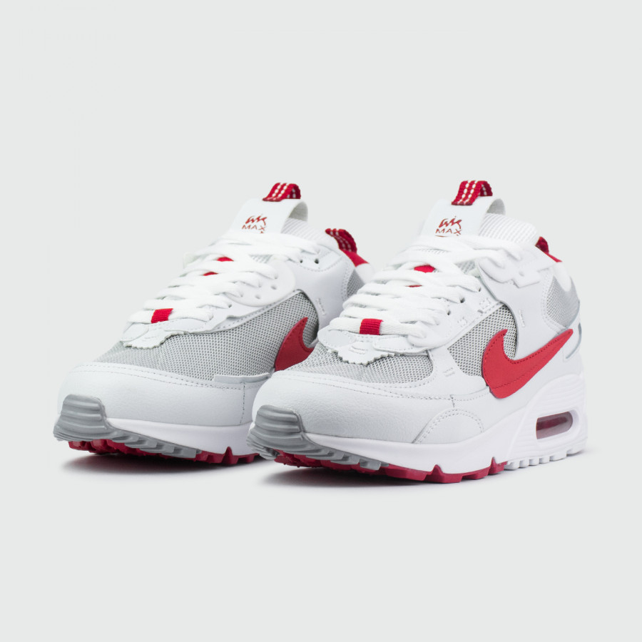 кроссовки Nike Air Max 90 Futura Wmns White Red