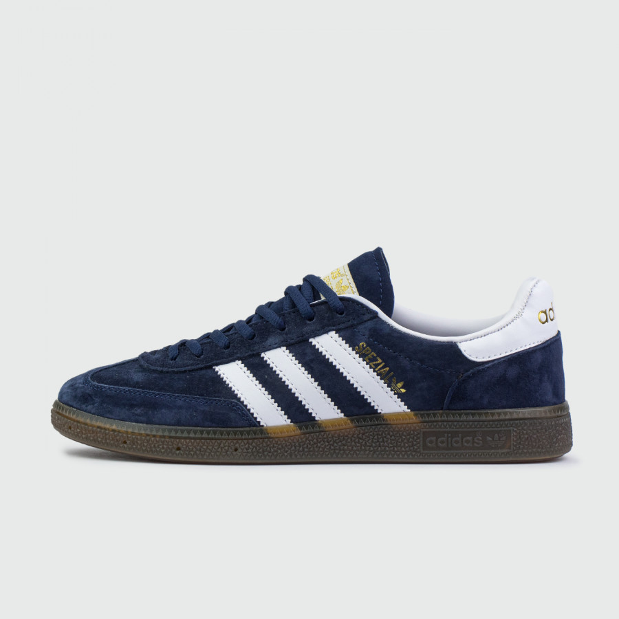 кроссовки Adidas Spezial Navy White Str. / Gum