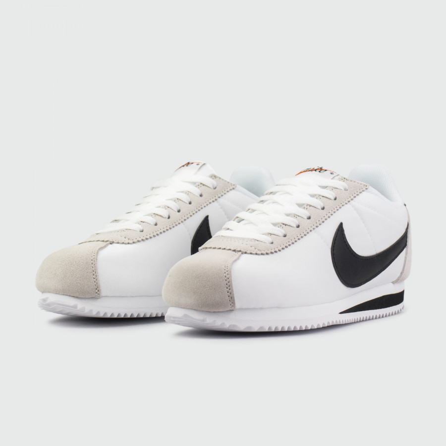 кроссовки Nike Cortez Classic Nylon White Black