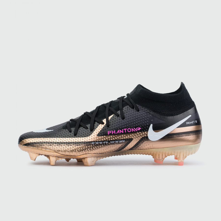 бутсы Nike Phantom GT2 Dynamic Fit Elite FG Black Bronze