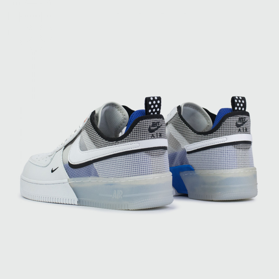 кроссовки Nike Air Force 1 Low React Wmns Split White Blue