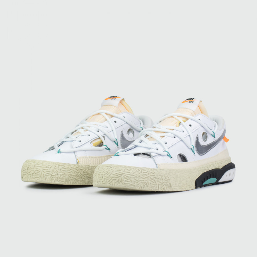 кроссовки Nike Blazer Low x Off-White Wmns White