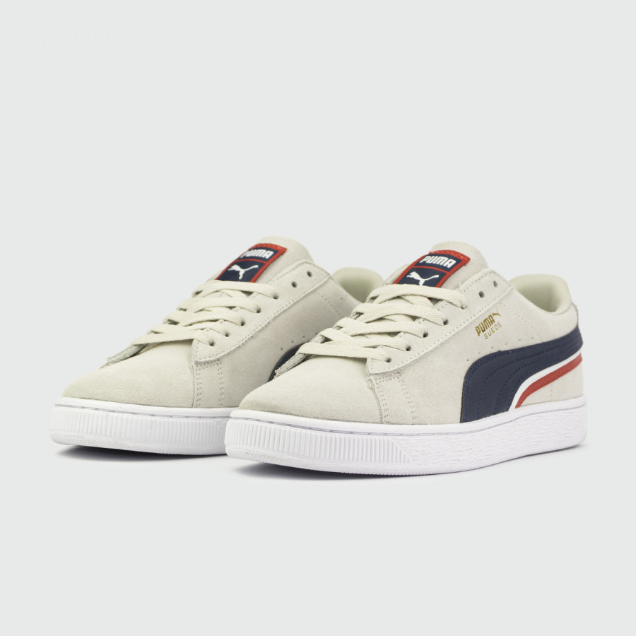 кроссовки Puma Suede Classic Grey Navy
