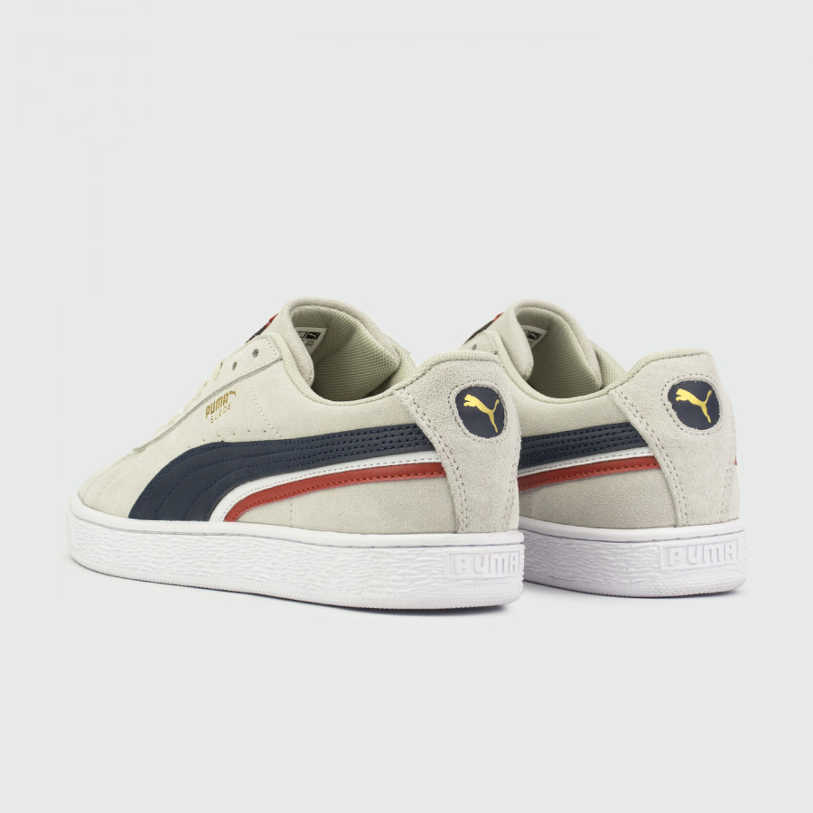 кроссовки Puma Suede Classic Grey Navy