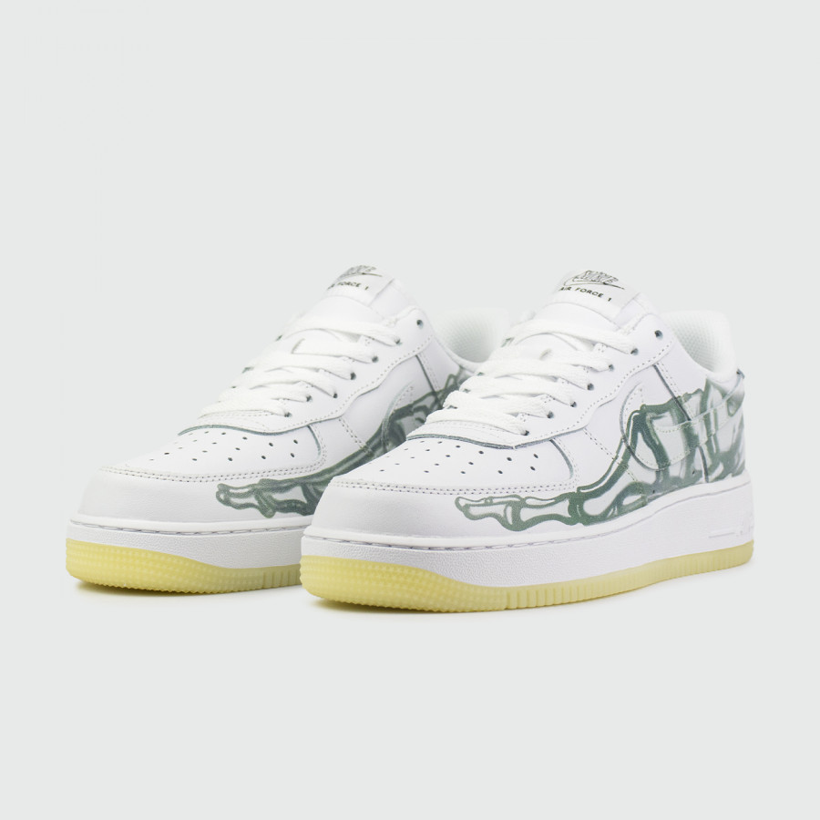 кроссовки Nike Air Force 1 Low Wmns Skeleton Triple White