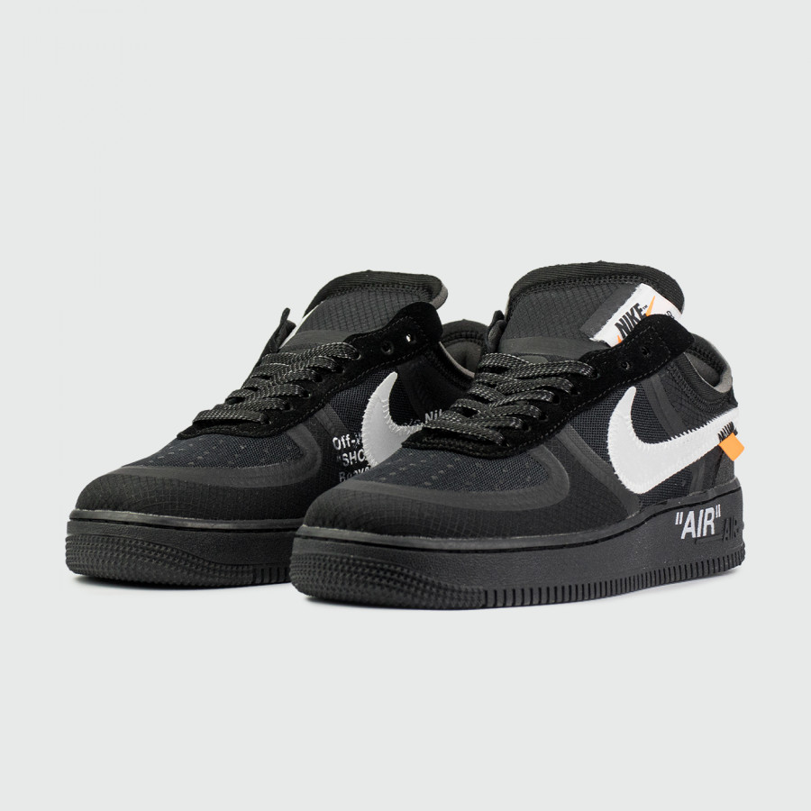 кроссовки Nike Air Force 1 Low x Off-White Wmns Triple Black