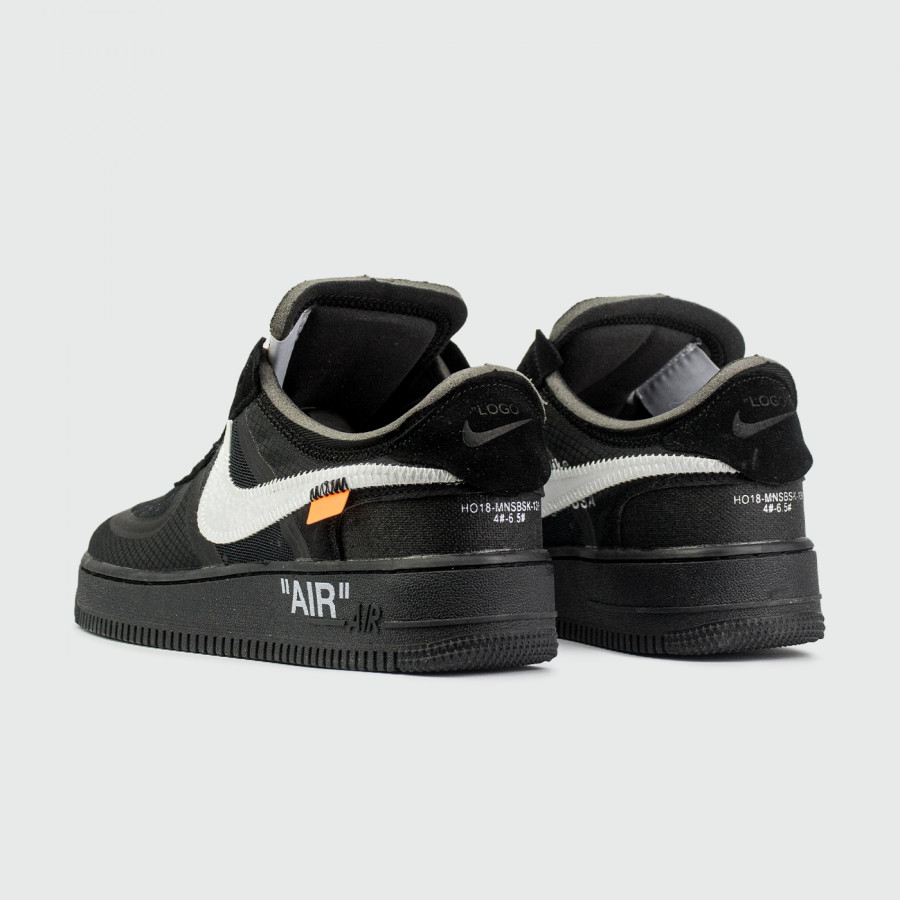 кроссовки Nike Air Force 1 Low x Off-White Wmns Triple Black