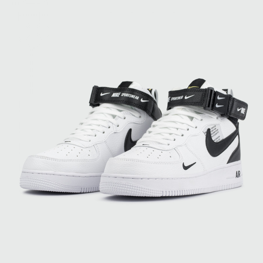 кроссовки Nike Air Force 1 Mid LV8 Utility White / Black