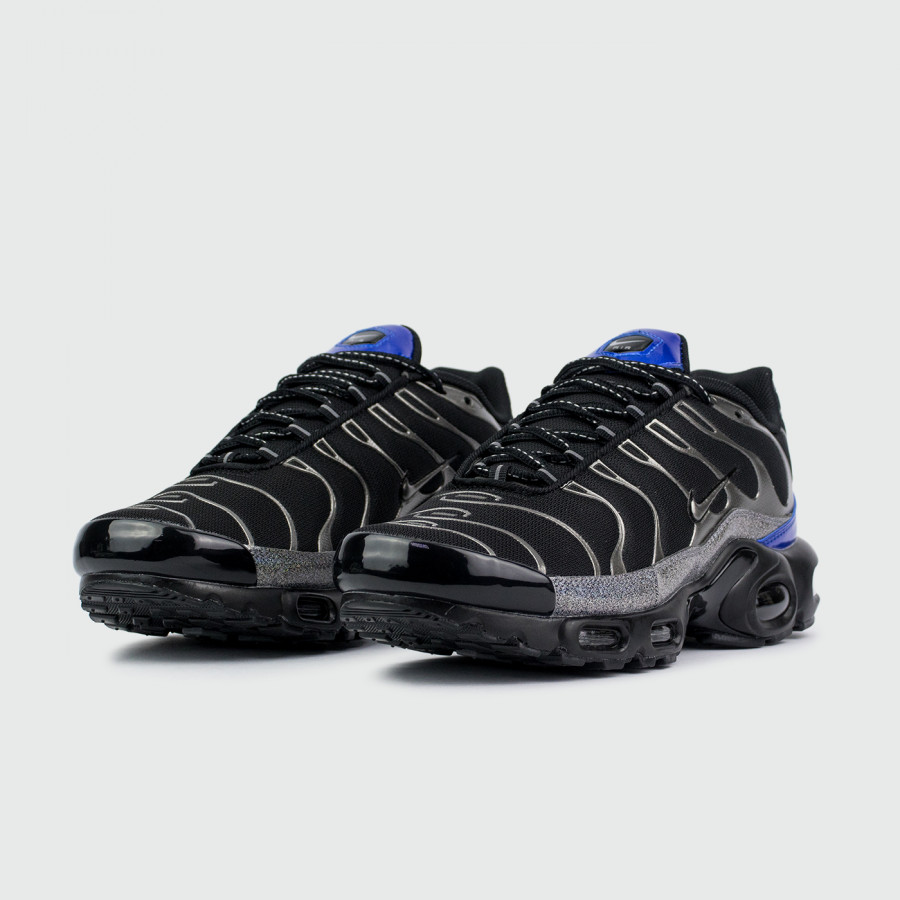 кроссовки Nike Air Max Plus Tn Black Grey / Silver Blue