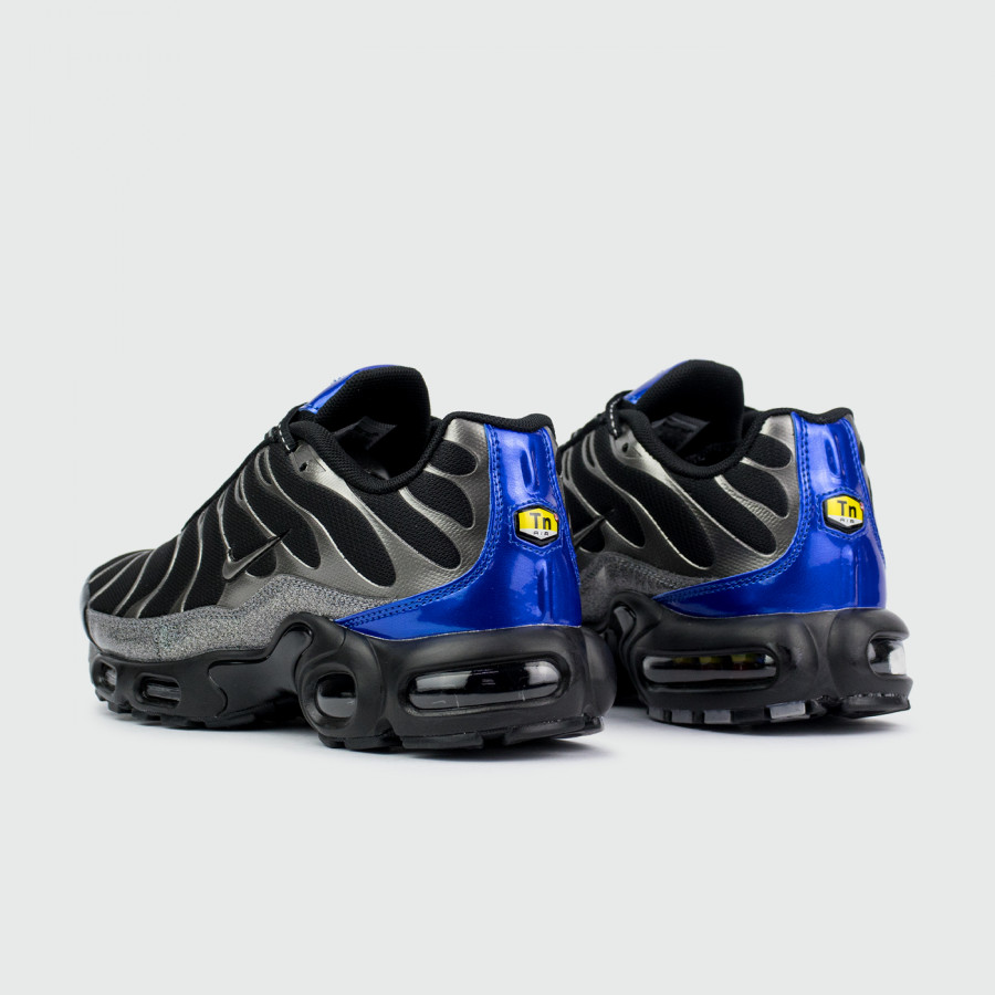 кроссовки Nike Air Max Plus Tn Black Grey / Silver Blue