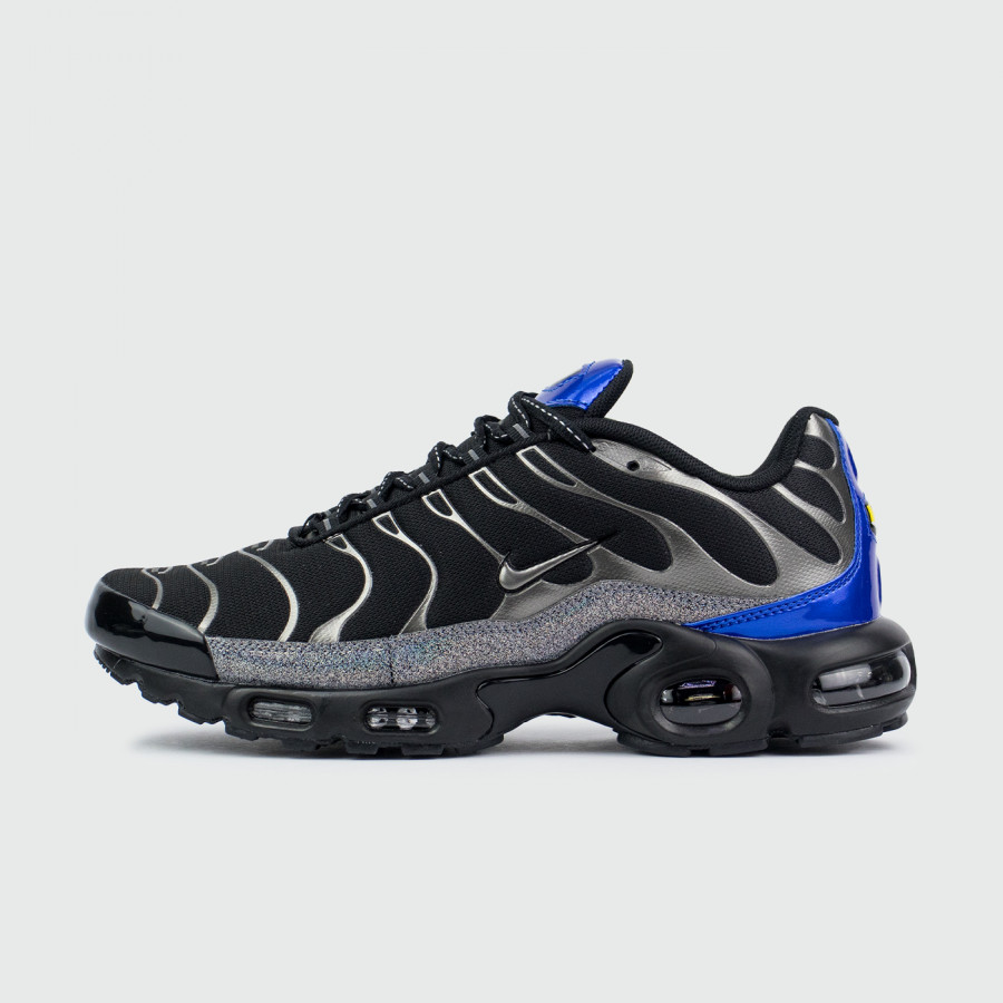 кроссовки Nike Air Max Plus Tn Black Grey / Silver Blue