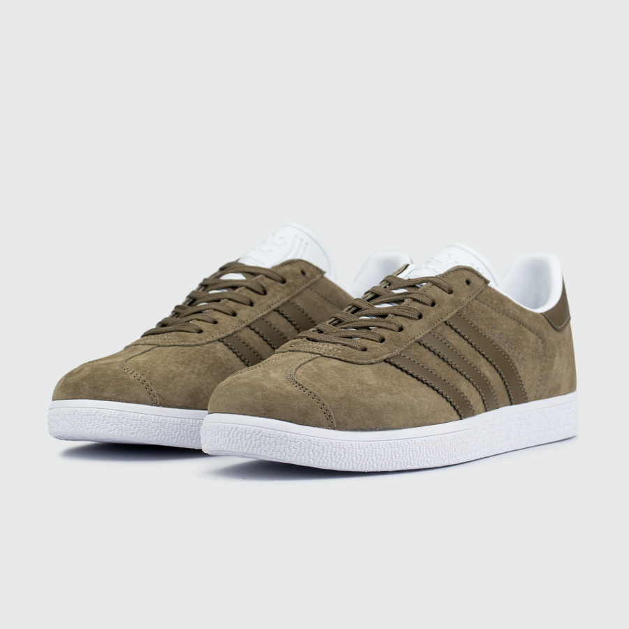 кроссовки Adidas Gazelle Green / White