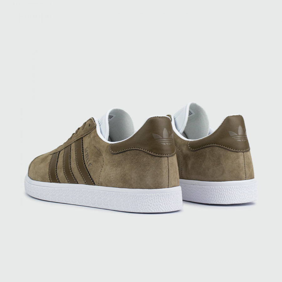 кроссовки Adidas Gazelle Green / White